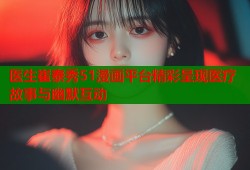 医生崔泰秀51漫画平台精彩呈现医疗故事与幽默互动