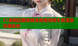51漫画轻量版极速离线阅读丰富漫画资源体验