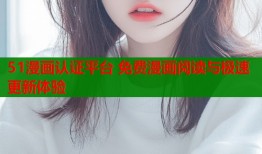 51漫画认证平台 免费漫画阅读与极速更新体验